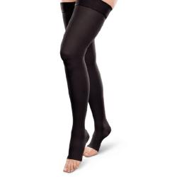 CLEARANCE Big, Plus Size 2XL Compression Thigh High for Men and Women Open Toe, 20-30mmHg