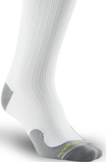 neon white sports sock