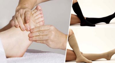compression socks helps swollen feet and legs