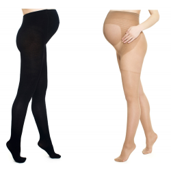 CLEARANCE Maternity Pantyhose / Tights Soft Stretch - 20-30 mmHg